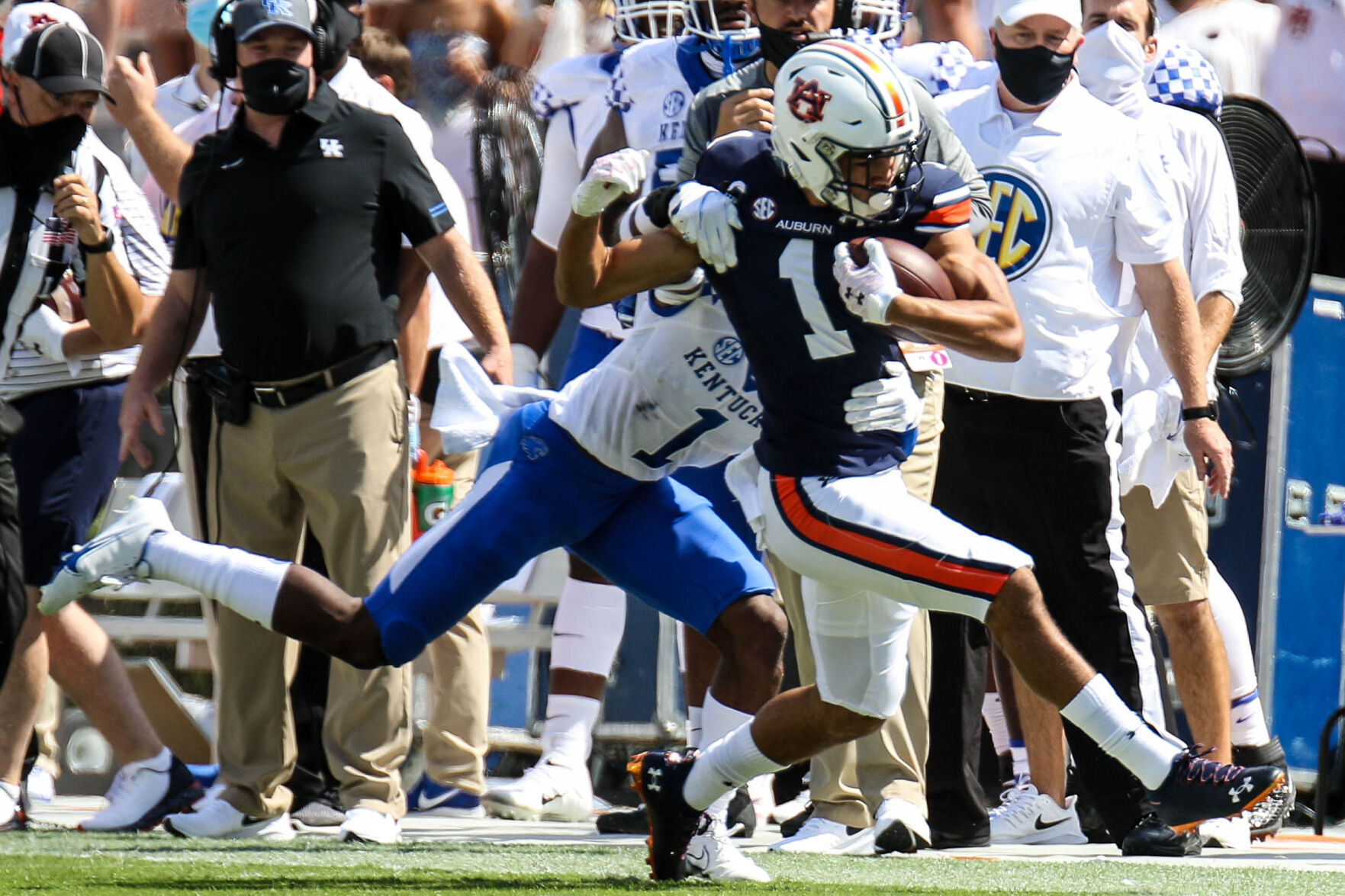 Auburn vs. Kentucky football